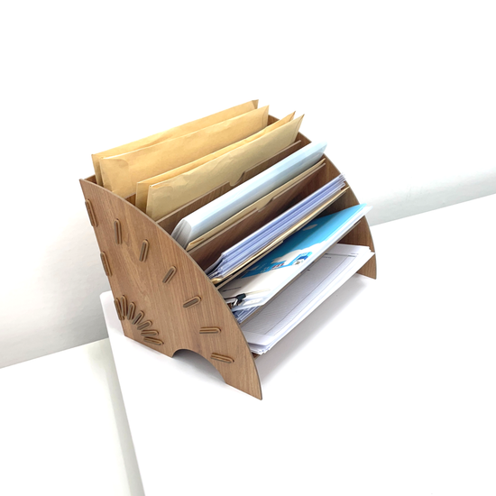 올지 부채형 파일꽂이 서류 정리함 보관함 화일박스