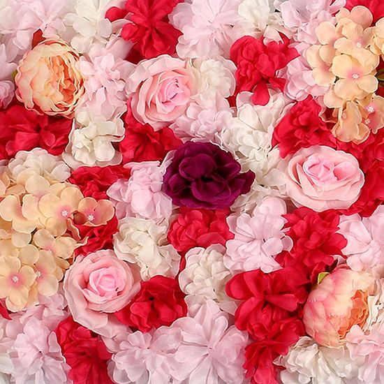 꽃보라 수국 조화 피치(WCD11B9)