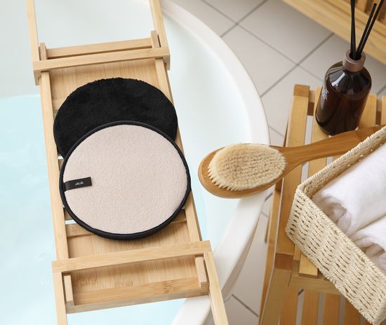 리르 딥 클린 샤워 패드 / 양면  바디 스크럽 패드