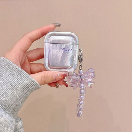 에어팟 4 3 2 1 프로 깃털 그라데이션 스트랩 케이스