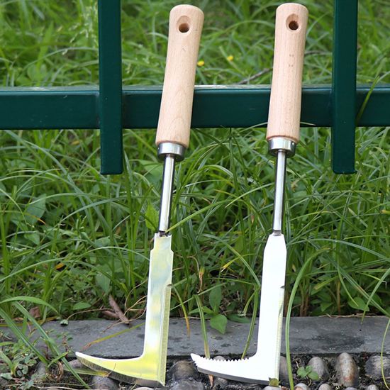 PH 스텐 제초 농기구 잡초 제거기 풀뽑는 도구 L형