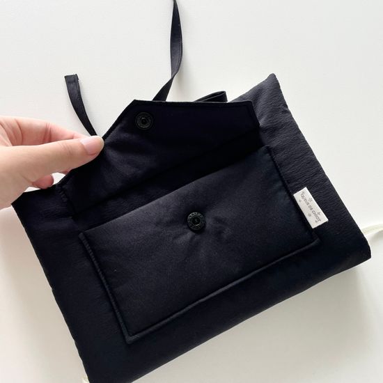 팬레터 블랙 북커버 다이어리커버