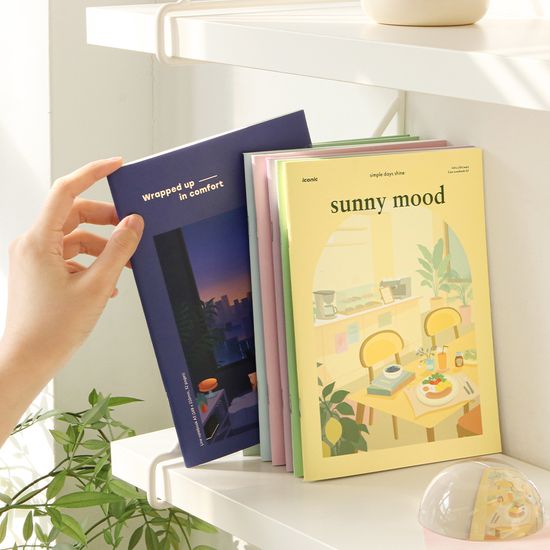 아이코닉 하루 유선노트 A5