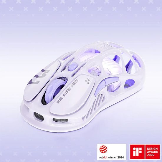 그라바스타 머큐리 게이밍 마우스 M1 Pro/라벤더 퍼플