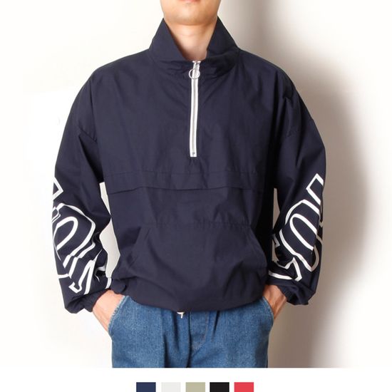 커플 시밀러룩 아노락 바람막이 남녀공용 데일리 티