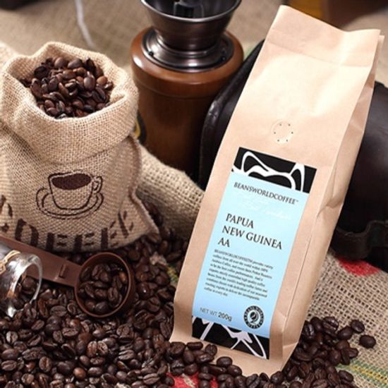 갓 볶은 파푸아뉴기니 원두커피 200g