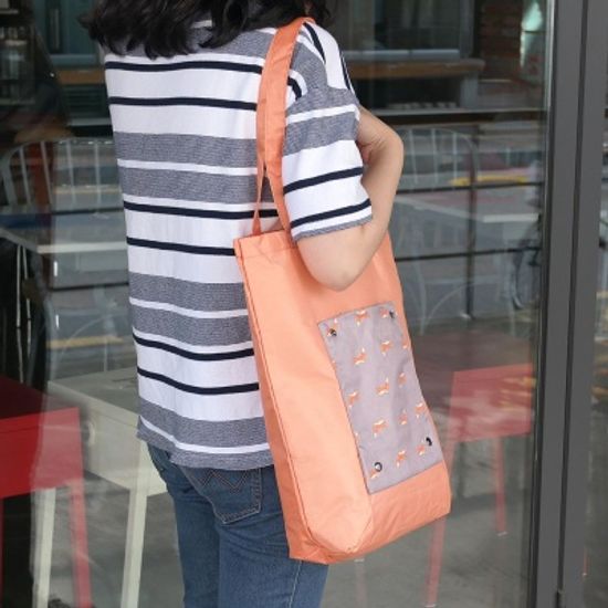 핑크풋 여행용 접이식 보조가방