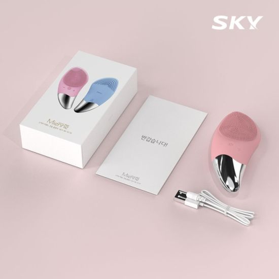 스카이 미엔느 저자극 진동클렌저 피부 마사지기 SC10