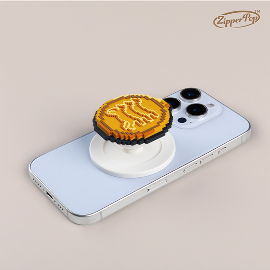 [지퍼팝 ] 3D 픽셀 도트 마패 맥세이프 스마트톡