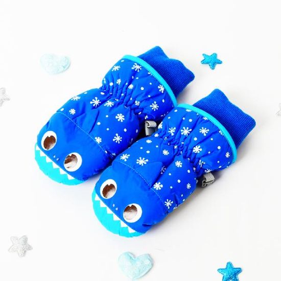 핑크퐁 아빠상어 베이직 엄지 방한 장갑