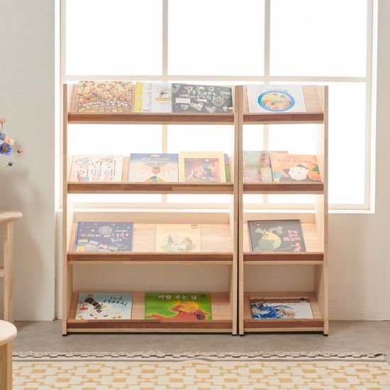 트리플 전면책장 도서진열장 77cm T154