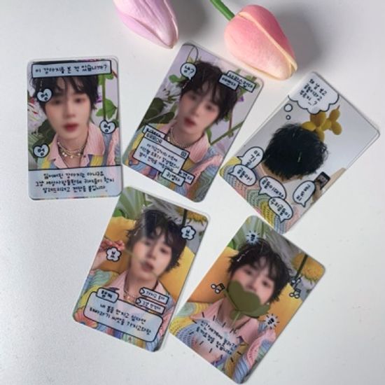 수앙스튜디오 투명포토카드프레임 애니멀즈