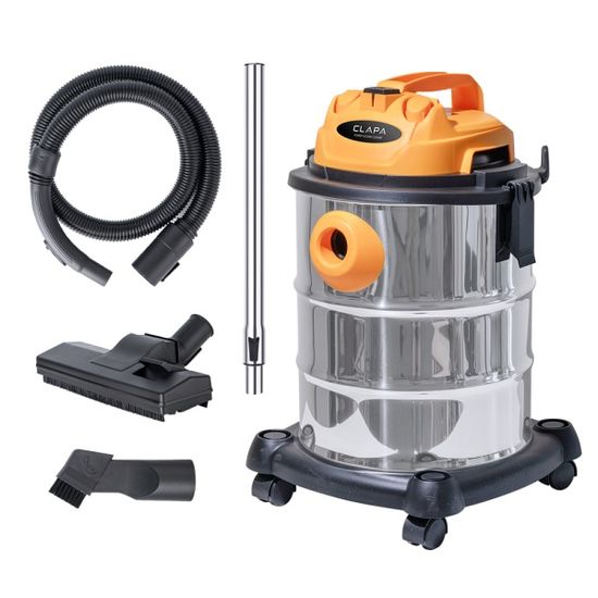 클래파 25L 공업용 건습식 유선 진공 청소기 BVC-L125