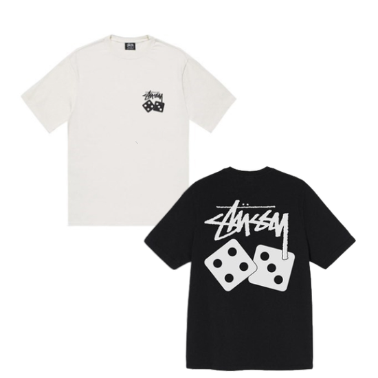 [스투시] 다이스 피그먼트 반팔티셔츠 2종 택1