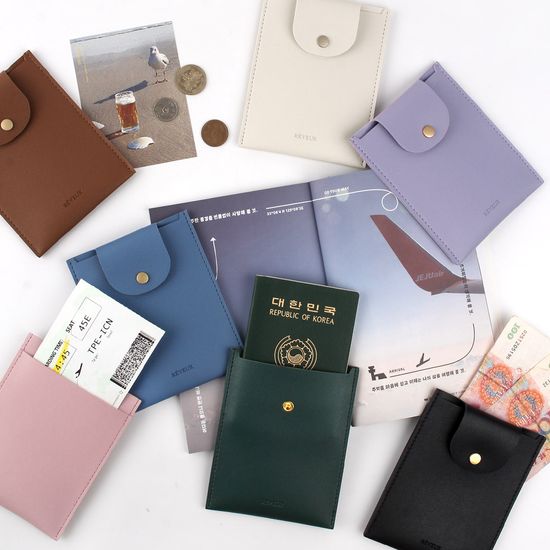 리코즈 레브어 여권지갑 티켓 수납 분실방지 여행지갑