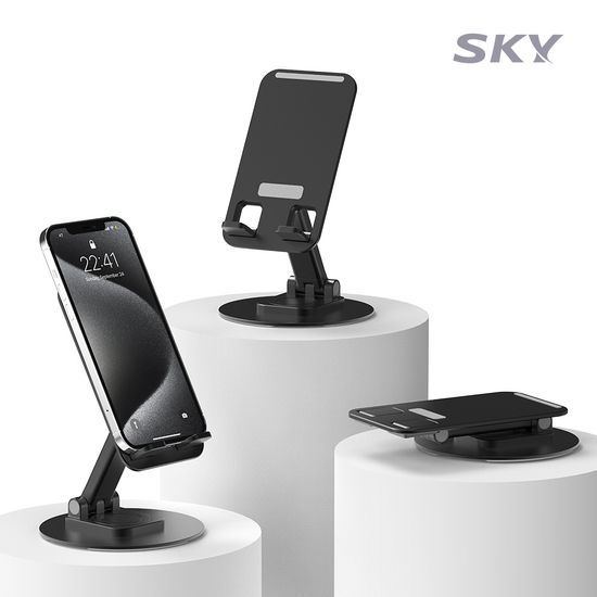 [1+1] 스카이 회전 높이 각도조절 핸드폰 거치대 ES30