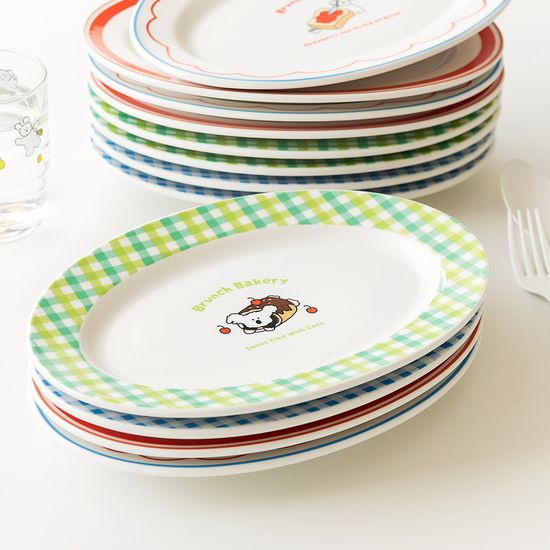 Brunch Brother 세라믹 오발 플레이트