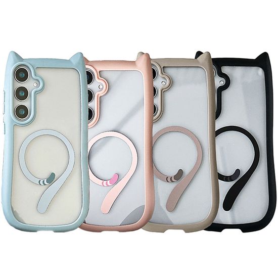 갤럭시 s25 s24 s23 플러스 맥세이프 고양이귀 케이스