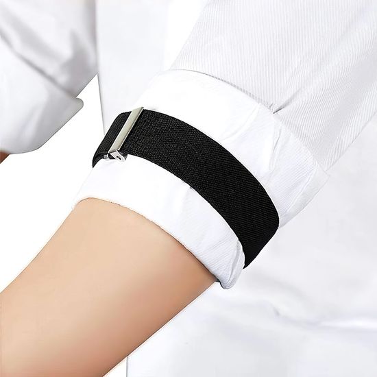 암가터 와이 셔츠 팔 소매 고정 밴드 흘러 내림 방지