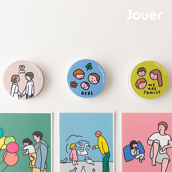 [꼬메모이X제로퍼제로] 쥬에 자석지우개 가족의탄생