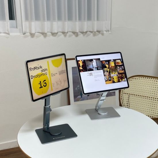 이코노미쿠스 높이조절 태블릿 아이패드 거치대
