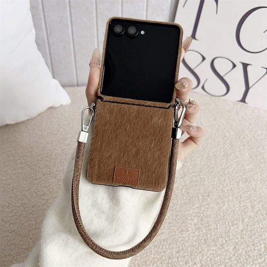 갤럭시 z플립 7 6 5 4 3 패브릭 힌지 스트랩 케이스