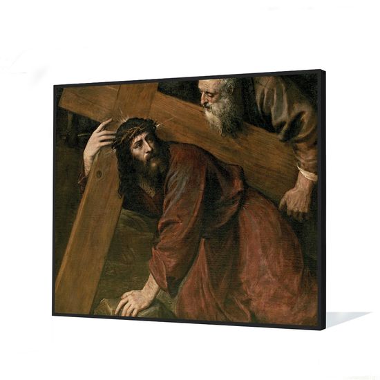 티치아노 - 골고타 가는 길의 그리스도 