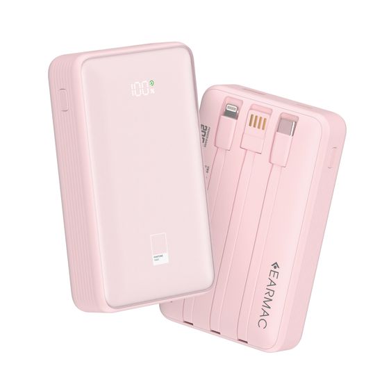 이어맥 팬톤 일체형 고속 대용량 보조배터리 20000mAh