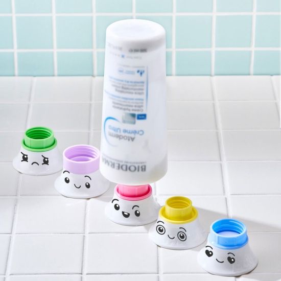 후딱 거꾸로캡 10종세트 / 2중 알뜰뚜껑 절약캡