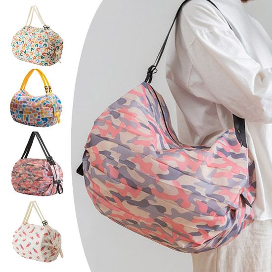 장바구니 에코백 실용적인 접이식 아코디언 (WE54027)