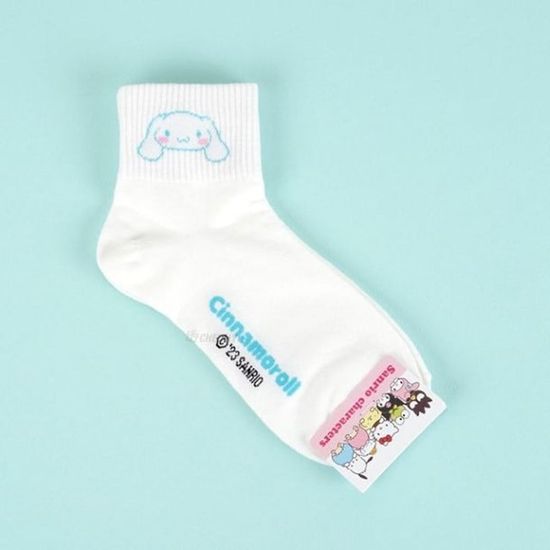 산리오 봉봉 양말 - 시나모롤 (220/260mm)(WE22F9E)