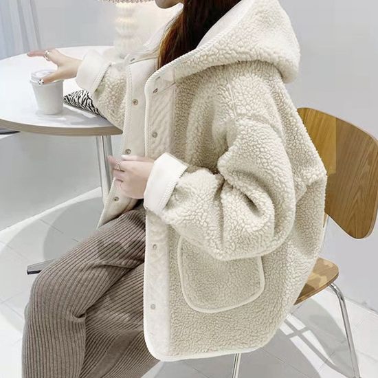 [겨울코디끝!] 도토미 후드 양털후리스 자켓