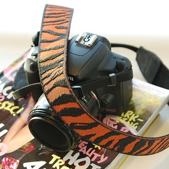 씨에스타 카메라스트랩 - 지브라 오렌지 Zebra Orange