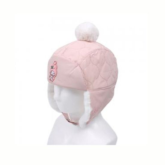 마이멜로디 누빔 패딩 공군모