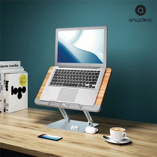 알루미늄 원목 독서대 노트북 거치대 BS-2