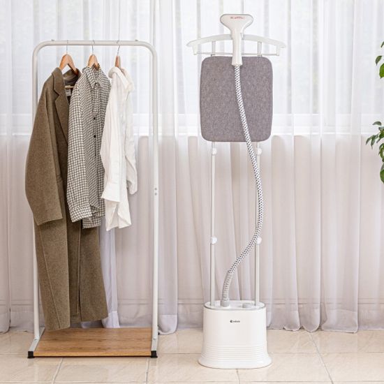 벤하임 옷걸이와 다리미판이 있는 스탠드 스팀다리미