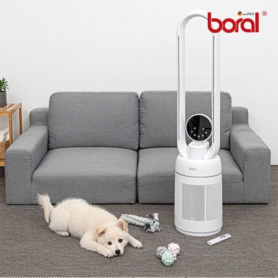 보랄 BLDC 리모컨 날개 없는 저소음선풍기 BR-R1500BL