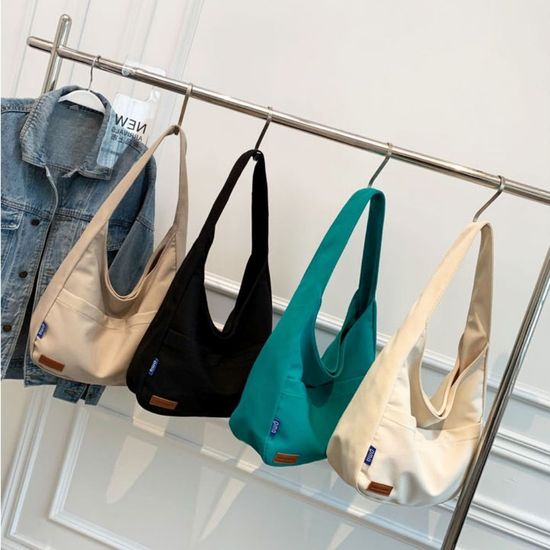 4컬러 에코백 데일리가방 둥근쉐입 여성 (WCE71ED)