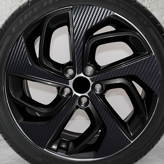 홀로그램 휠스티커 투싼NX4 알로이휠 18인치, 휠4짝분