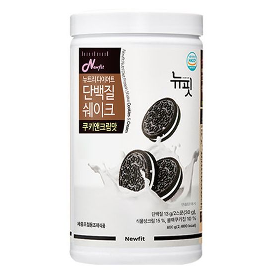 [뉴핏] 투에니포 단백질쉐이크 뉴트리 다이어트 600g