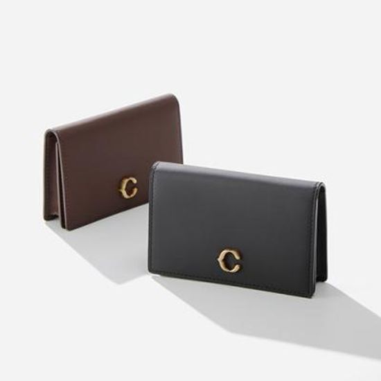 클래식 심볼 카드지갑 (스톤블랙,다크브라운)