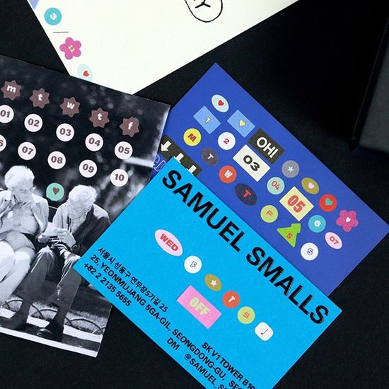 기본 24장 월,요일,날짜 스티커 팩 (24개월,24종류)