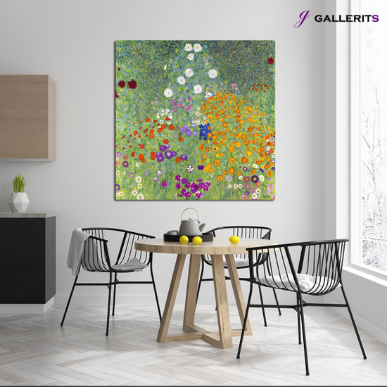 구스타프 클림트 꽃 정원 명화 거실 인테리어 그림 