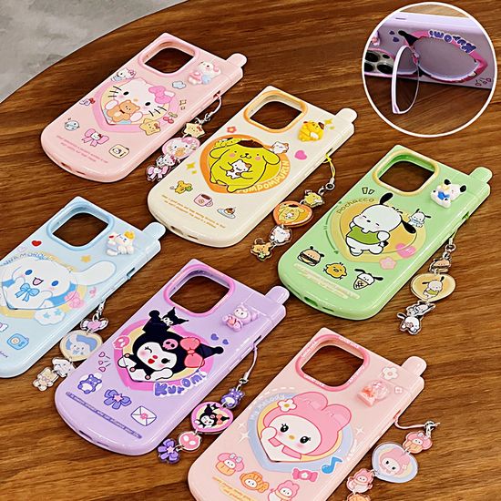 아이폰 13 12 프로 맥스 레진 하트 미러 안테나케이스