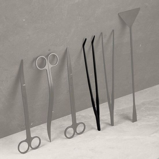곡선형 어항 파충류 집게 48cm(WABC69C)