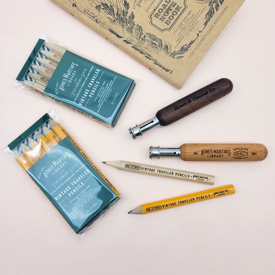 아그네스마틴 NO-471082 빈티지 트래블러 펜슬세트