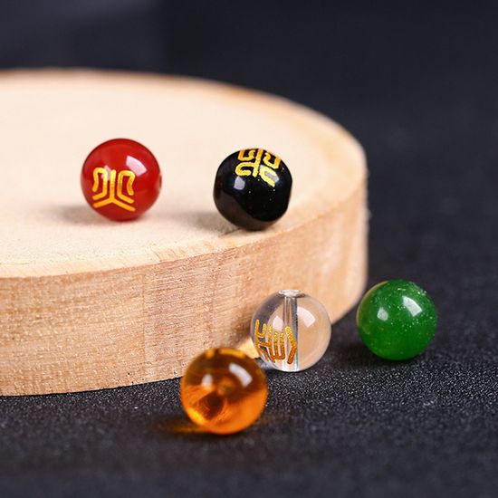 오행 염주 팔찌 불교 108 합장주 단주알 만들기 재료