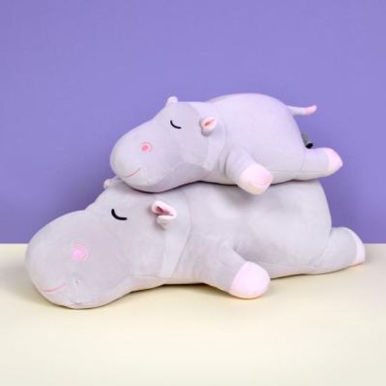 모찌모찌 꿀잠쿠션인형 하마(중) 동물인형
