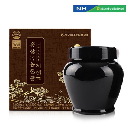[김포파주인삼농협] 홍삼녹용침향 진액고 (1kg)