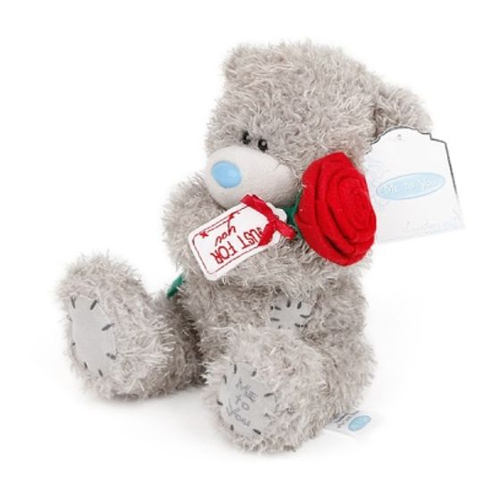 Me To You 6285 미 투 유 저스트 포 유 로즈 베어-8in